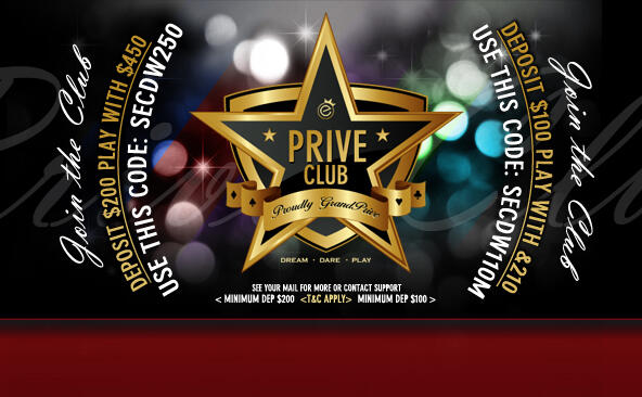 Prive Club Loyalty Campaign, Grand Prive, iGaming - Brand Assets, Logo Development