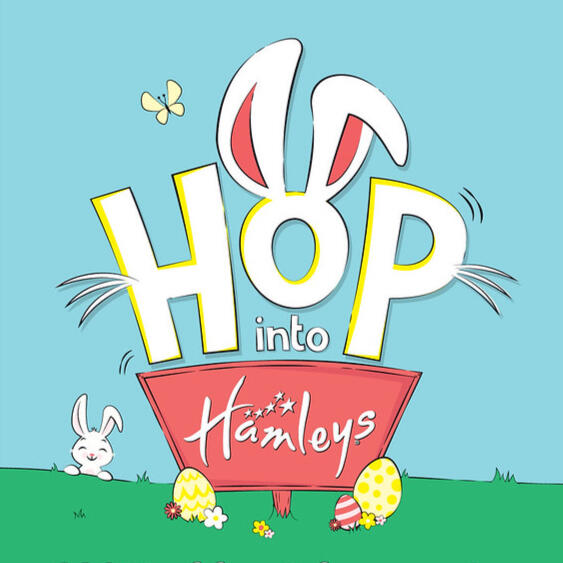 Hop Into Hamleys - Easter Campaign - Logo